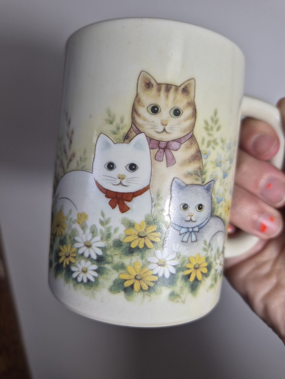 Vintage Cat Mug